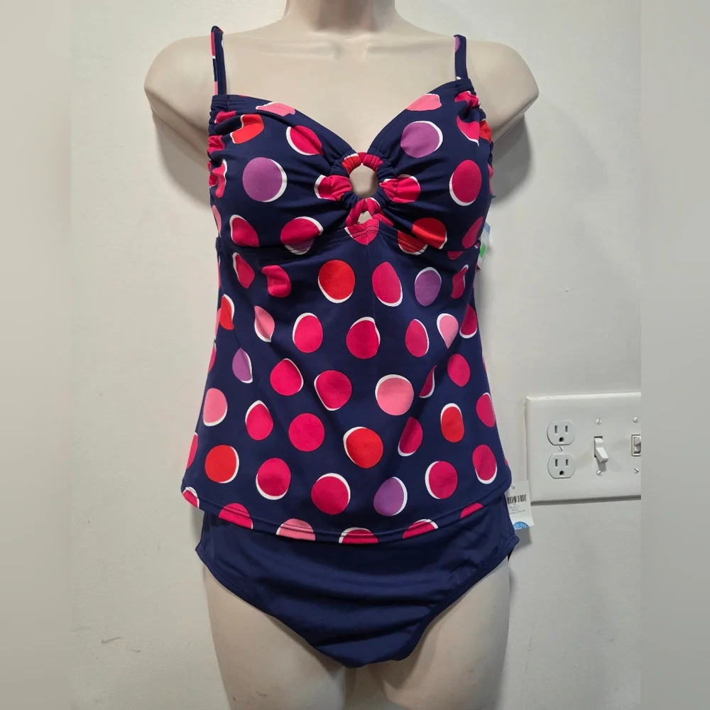 Tankini Swimsuit Bikini Beach Wear NWT - Picture 2 of 8